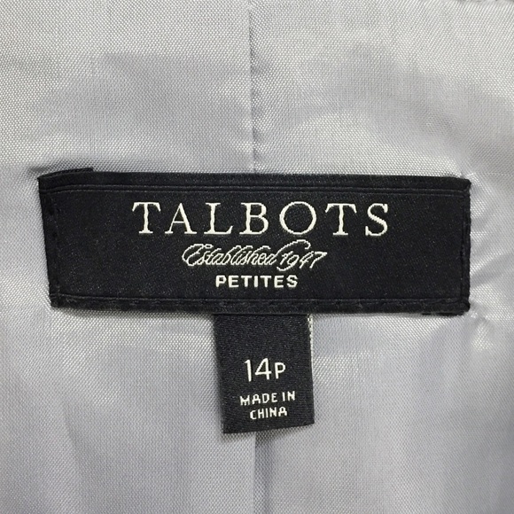 Talbots Gray Blazer - Picture 3 of 6